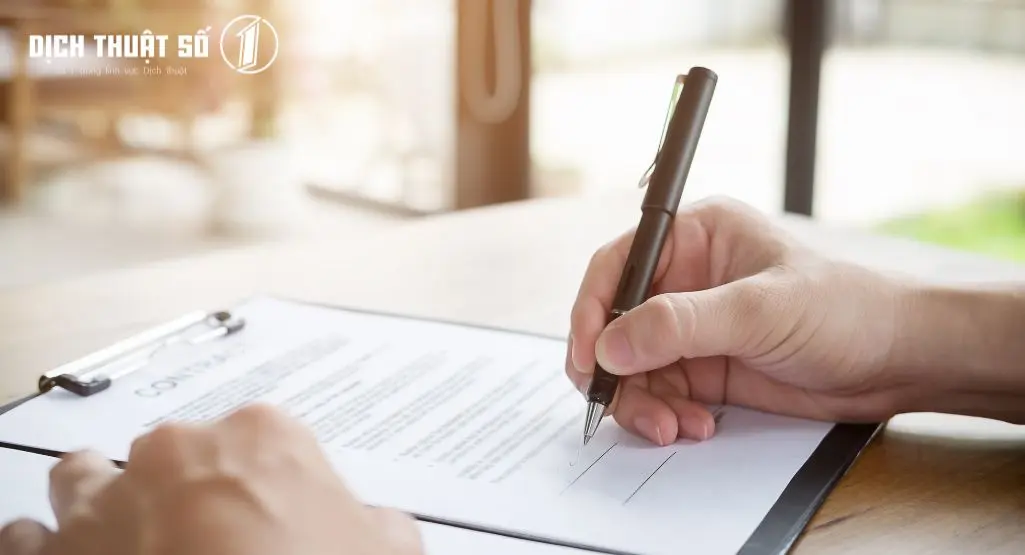 Chứng thực chữ ký người dịch là gì? 