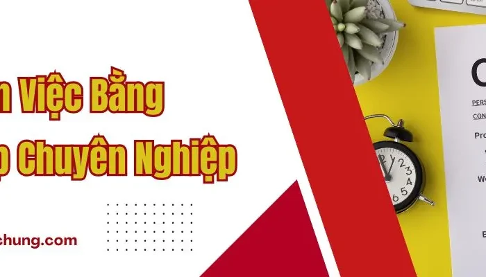 Mẫu CV Tiếng Pháp Xin Việc Chuyên Nghiệp