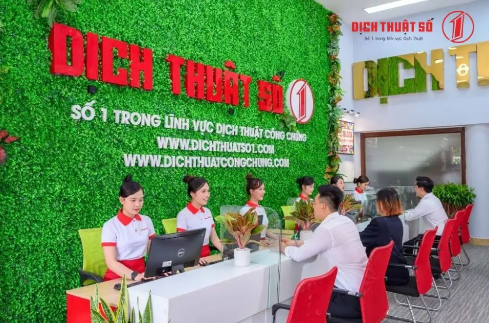 Đội ngũ biên - phiên dịch tiếng Pháp tại Dịch Thuật Công Chứng Số 1