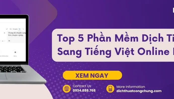 phần mềm dịch tiếng đức sang tiếng việt
