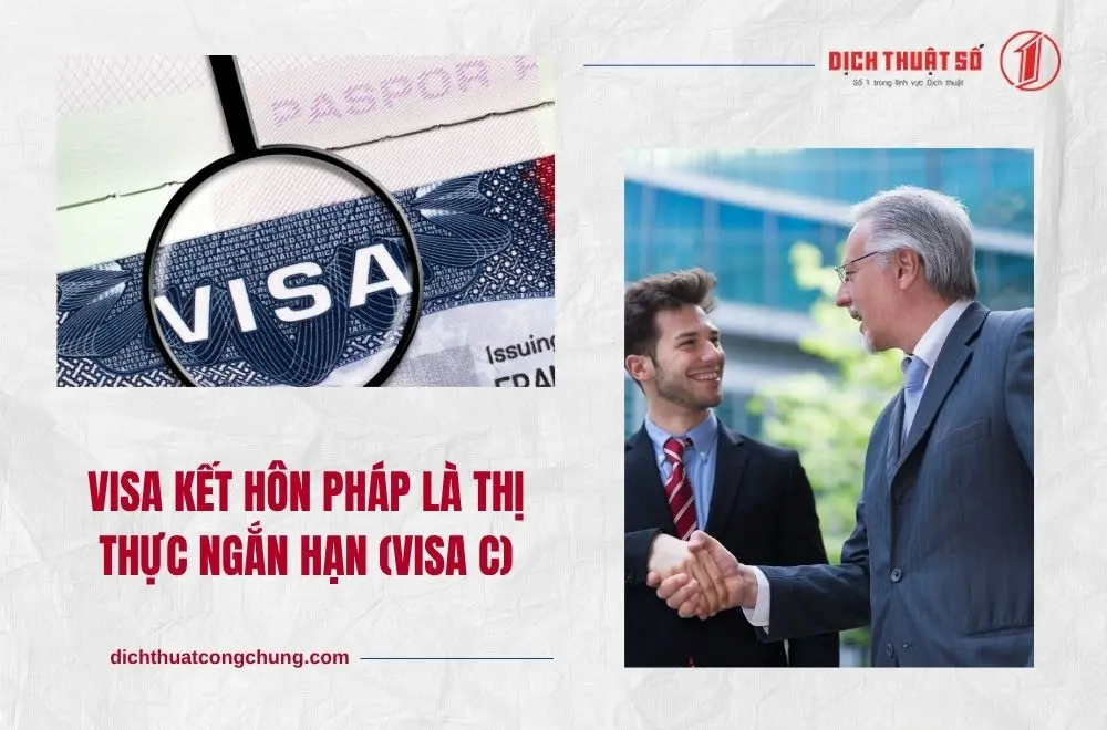 Visa công tác Pháp là gì?