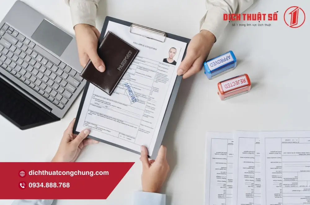 Hồ sơ xin visa công tác Pháp cần những giấy tờ gì?