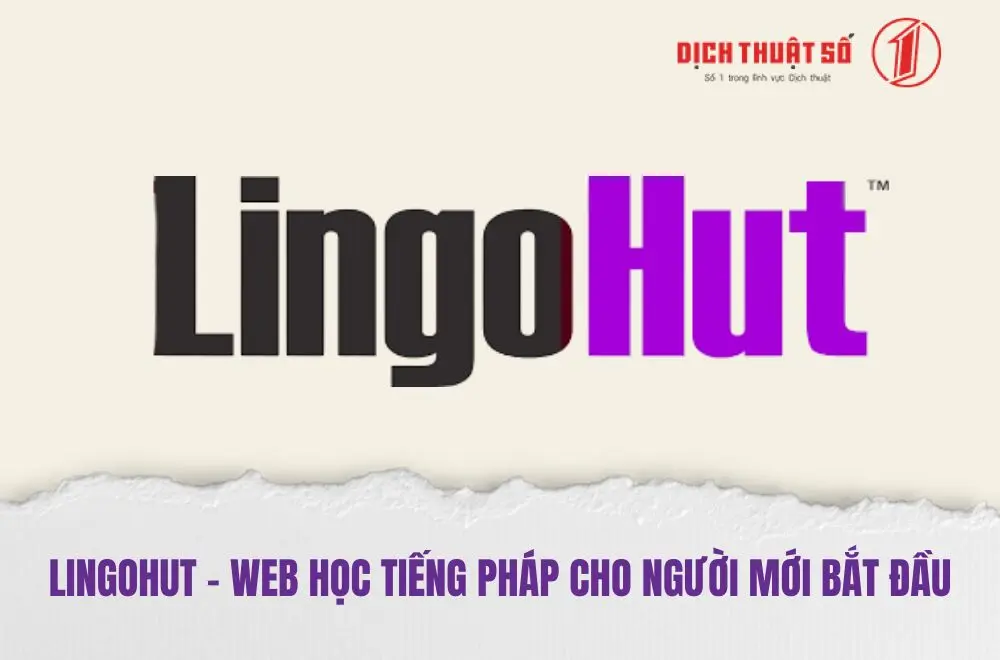 Lingohut - Web học tiếng Pháp cho người mới bắt đầu