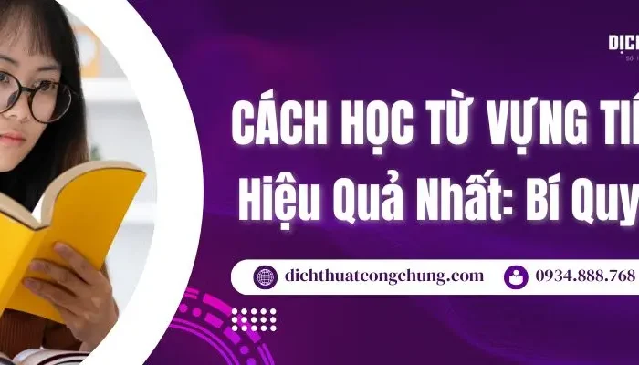 Cách Học Từ Vựng Tiếng Trung Cho Người Mới Bắt Đầu
