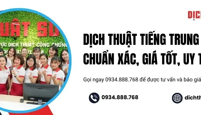 Dịch Thuật Tiếng Trung Phồn Thể Chuẩn Xác, Giá Tốt, Uy Tín Từ 2008