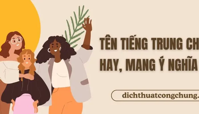100+ Tên Tiếng Trung Cho Nữ Hay, Ý Nghĩa - Đặt Tên Đẹp Cho Bé Gái