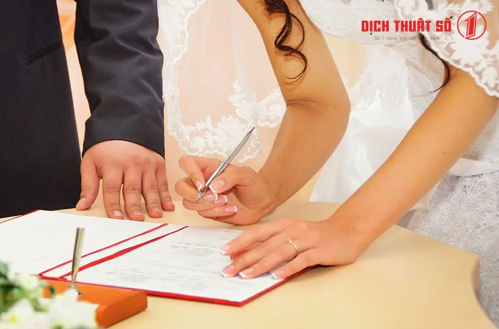 Dịch thuật công chứng giấy đăng ký kết hôn là gì?