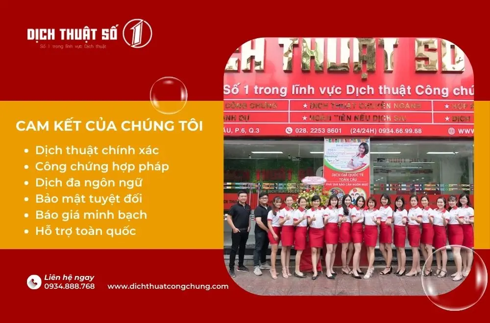 Dịch vụ dịch thuật công chứng hồ sơ xuất khẩu lao động chuyên nghiệp