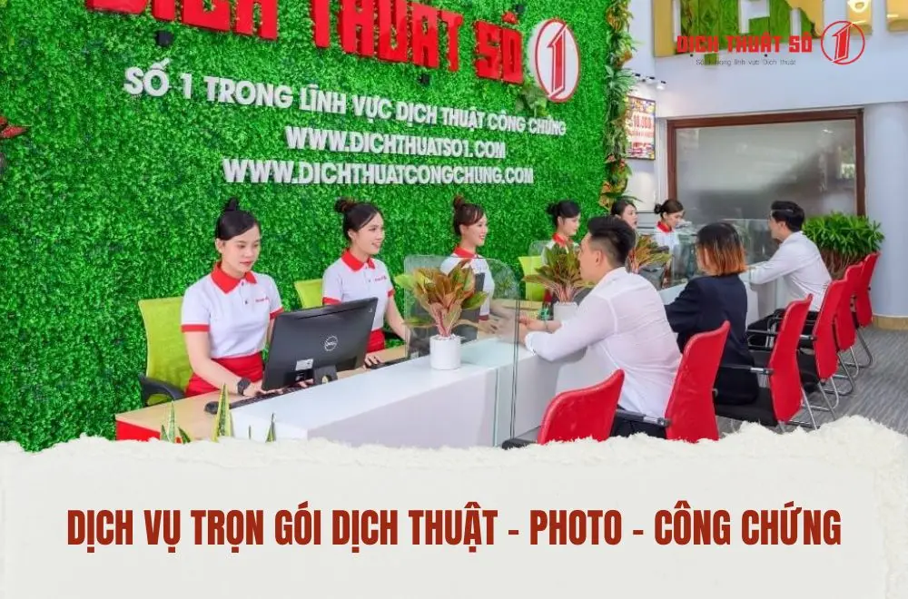 Dịch vụ photo công chứng uy tín