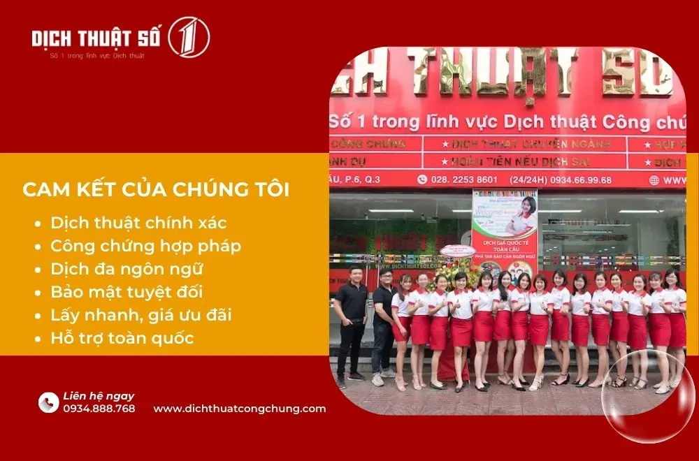 Dịch thuật công chứng giấy phép đăng ký kinh doanh chuẩn xác, lấy nhanh