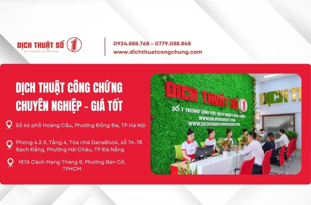 Dịch vụ dịch thuật công chứng giấy ủy quyền ở chất lượng cao