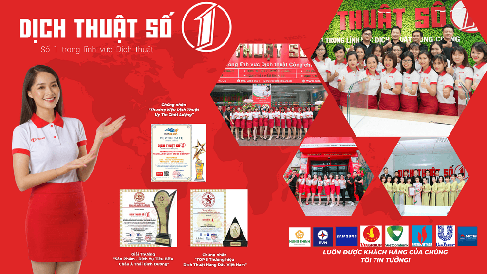 Dịch vụ dịch thuật công chứng sang tiếng Anh chuẩn xác cho mọi giấy tờ