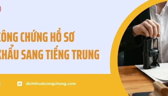 Dịch Thuật Công Chứng Hồ Sơ Xuất Nhập Khẩu Sang Tiếng Trung Chuẩn Xác