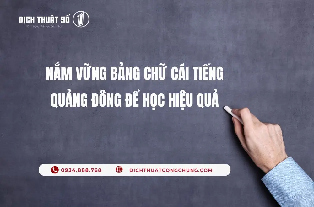 Lộ trình học tiếng Quảng Đông cơ bản cho người mới bắt đầu