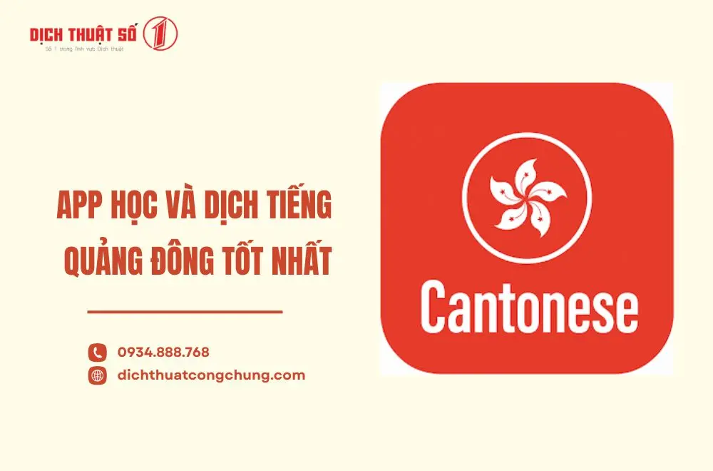 Cantonese.org - Học và dịch tiếng Quảng Đông phổ biến