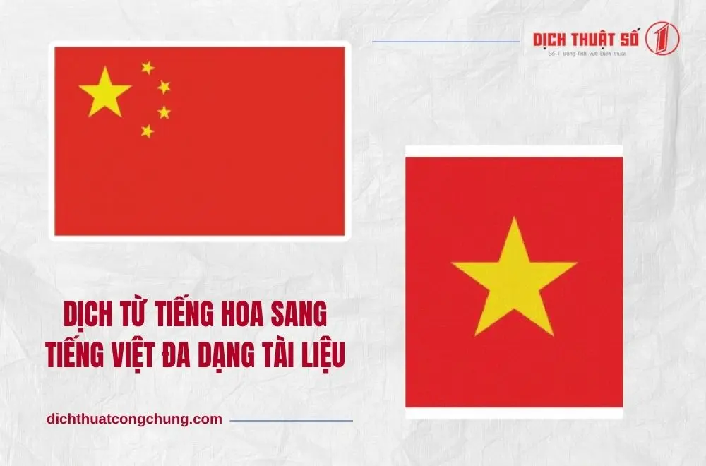Dịch thuật tiếng Hoa sang tiếng Việt và ngược lại