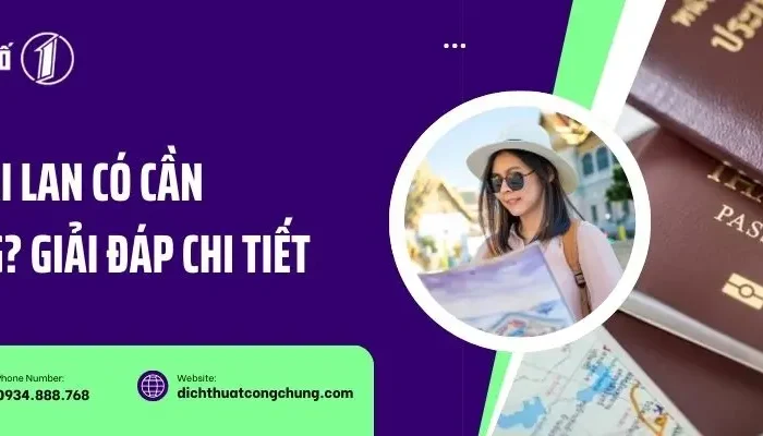 Du Lịch Thái Lan Có Cần Visa Không? Cập Nhật Mới Nhất