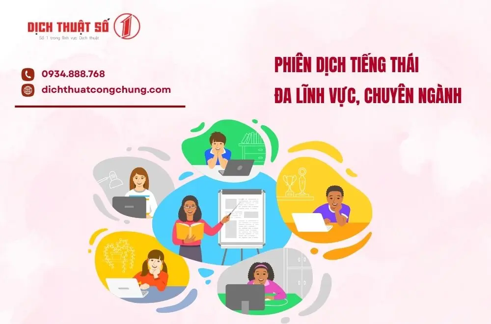 Các lĩnh vực phiên dịch tiếng Thái thường gặp