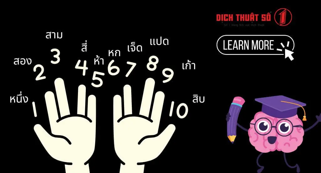 Vai trò của số đếm tiếng Thái phiên âm