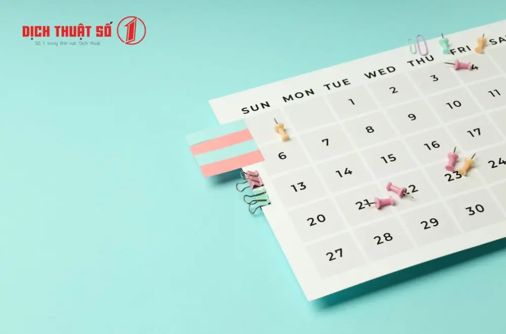 Các tháng trong tiếng Nga