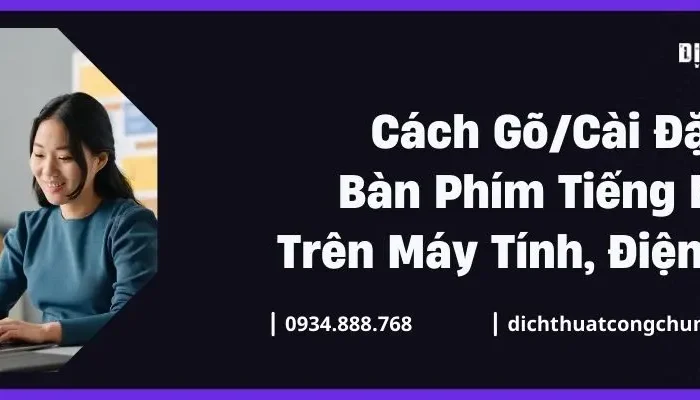 Cách Gõ Bàn Phím Tiếng Nga Trên Máy Tính, Điện Thoại Chuẩn