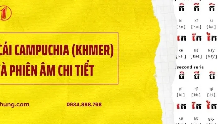 Nguồn Gốc Và Lịch Sử Hình Thành Bảng Chữ Cái Campuchia (Khmer)