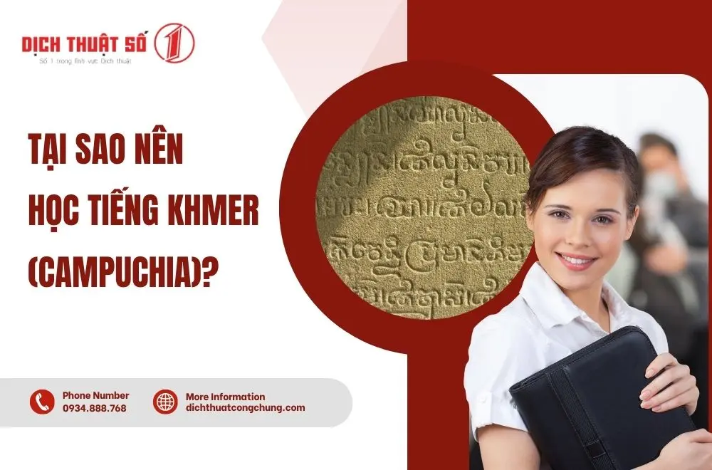 Tại sao nên học tiếng Khmer?