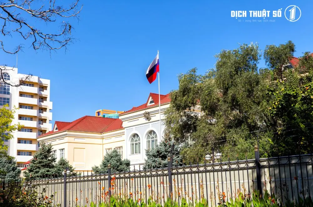 Tổng Lãnh sự quán Nga là gì?