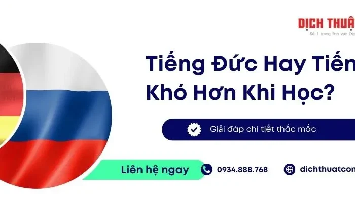 Tiếng Đức Hay Tiếng Nga Khó Hơn Khi Học? Giải Đáp Chi Tiết