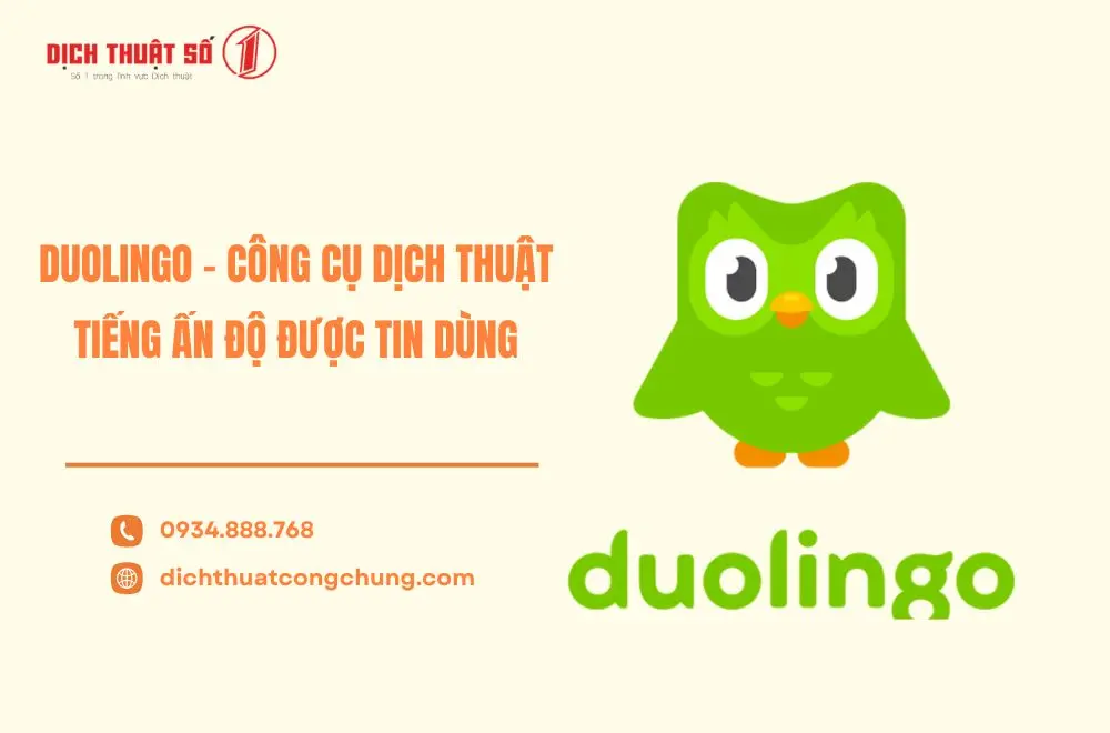 Duolingo – Công cụ dịch thuật tiếng Ấn Độ được tin dùng