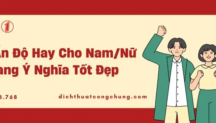 100+ Tên Ấn Độ Cho Nam/Nữ Hay, Đẹp Và Phổ Biến Nhất