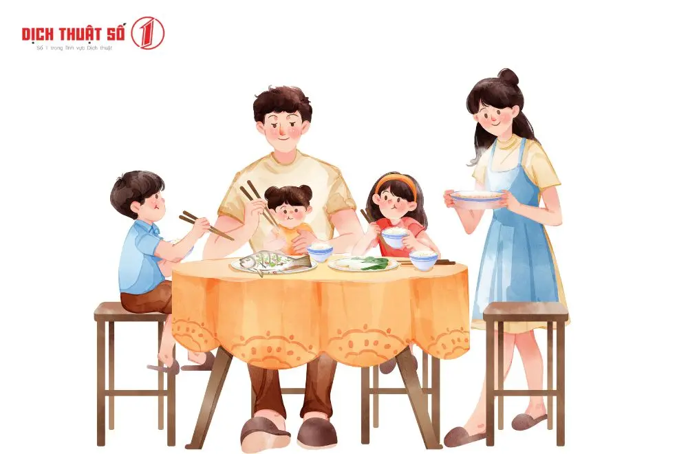 Từ vựng về gia đình bằng tiếng Hindi