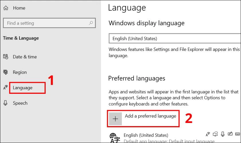 Bước 3 cách cài đặt bàn phím tiếng Nhật trên máy tính Windows