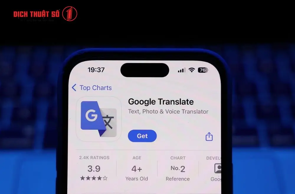 Google Dịch tiếng Nhật sang tiếng Việt 