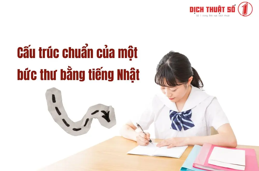 Cấu trúc chuẩn của một bức thư bằng tiếng Nhật